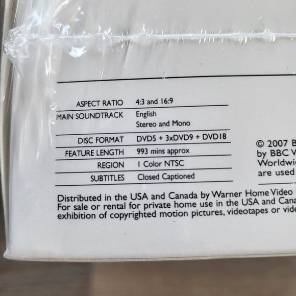 The George Eliot 5-disc DVD collection. New in box - Picture 5 of 5